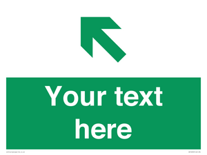 Custom Safe condition: Green Up left arrow